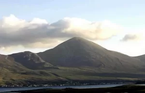 View of Croagh Patrick from Clew Bay