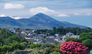 Westport with Croagh Patrick in the Background